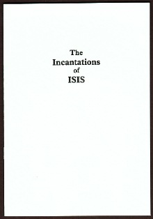The Incantations of Isis by Anonymous